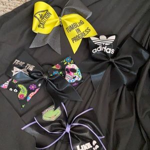 Cheer bows!!!🌟🌟🌟🌟